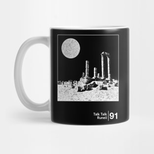 Talk Talk - Runeii / Minimal Style Graphic Artwork Design Mug